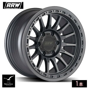 RRW �����[�V�������[�X�z�C�[�� RR7-H FLOW FORM Hybrid Beadlock Wheel | Matte Gunmetal ( 1�{ )