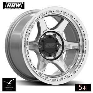 RRW �����[�V�������[�X�z�C�[�� RR2-H FLOW FORM Hybrid Beadlock | Brushed Aluminum ( 5�{ )
