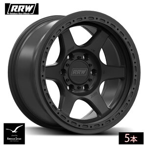 RRW �����[�V�������[�X�z�C�[�� RR2-H FLOW FORM Hybrid Beadlock | Matte Black ( 5�{ )