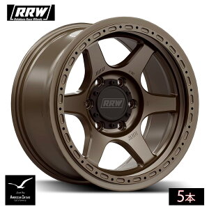 RRW �����[�V�������[�X�z�C�[�� RR2-H FLOW FORM Hybrid Beadlock | Matte Bronze ( 5�{ )