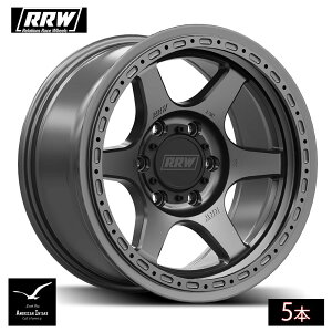 RRW �����[�V�������[�X�z�C�[�� RR2-H FLOW FORM Hybrid Beadlock | Matte Gunmetal ( 5�{ )