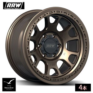 RRW �����[�V�������[�X�z�C�[�� RR5-H FLOW FORM Hybrid Beadlock | Matte Bronze ( 4�{ )