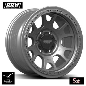 RRW �����[�V�������[�X�z�C�[�� RR5-H FLOW FORM Hybrid Beadlock | Matte Gunmetal ( 5�{ )