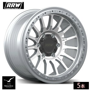 RRW [V[XzC[ RR7-H FLOW FORM Hybrid Beadlock Wheel | Brushed Aluminum ( 5{ )