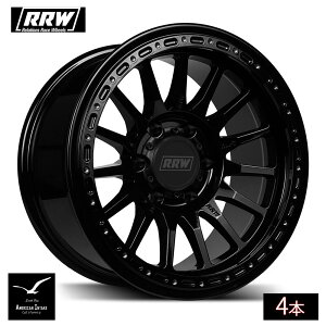 RRW �����[�V�������[�X�z�C�[�� RR7-H FLOW FORM Hybrid Beadlock Wheel | Gloss Black ( 4�{ )