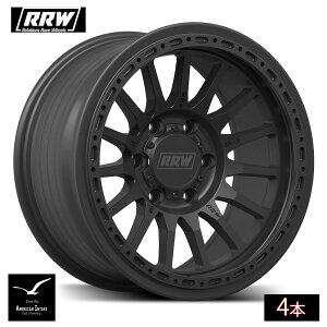 RRW �����[�V�������[�X�z�C�[�� RR7-H FLOW FORM Hybrid Beadlock Wheel | Matte Black ( 4�{ )