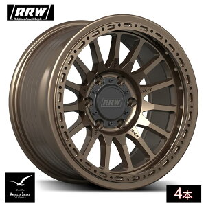 RRW �����[�V�������[�X�z�C�[�� RR7-H FLOW FORM Hybrid Beadlock Wheel | Matte Bronze ( 4�{ )