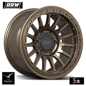 RRW �����[�V�������[�X�z�C�[�� RR7-H FLOW FORM Hybrid Beadlock Wheel | Matte Bronze ( 5�{ )