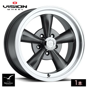 Vision Wheel �r�W�����z�C�[�� 141 Legend 5 | Gunmetal Machined Lip ( 1�{ )