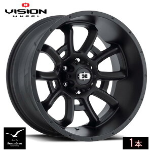 Vision Wheel �r�W�����z�C�[�� 415 Bomb | Satin Black ( 1�{ )