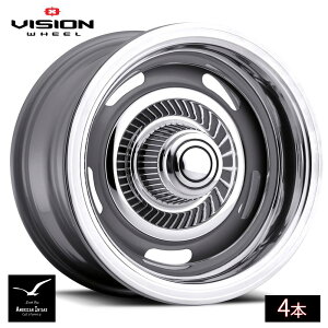 Vision Wheel rWzC[ 55 Rally Silver | Silver ( 4{ )