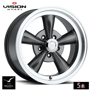 Vision Wheel �r�W�����z�C�[�� 141 Legend 5 | Gunmetal Machined Lip ( 5�{ )