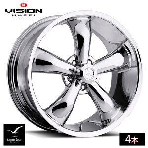 Vision Wheel �r�W�����z�C�[�� 142 Legend 5 | Chrome ( 4�{ )