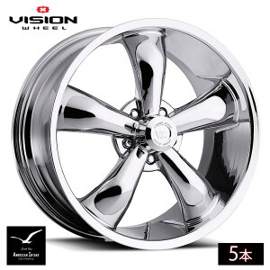 Vision Wheel �r�W�����z�C�[�� 142 Legend 5 | Chrome ( 5�{ )
