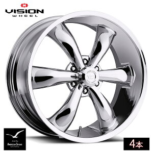 Vision Wheel �r�W�����z�C�[�� 142 Legend 6 | Chrome ( 4�{ )