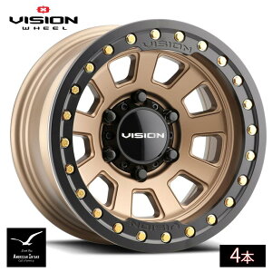Vision Wheel rWzC[ 350 Ojos Beadlock | Bronze ( 4{ )