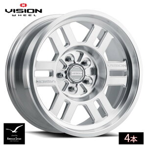 Vision Wheel �r�W�����z�C�[�� 398 Manx Forged Non-Beadlock | Machined with Machined Ring �t�H�[�W�h�b���z�C�[�� ( 4�{ )
