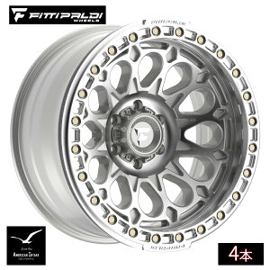 Fittipaldi Off Road FB153M BEADLOCK | GLOSS SILVER MACHINED WITH MACHINED RING �t�H�[�W�h�b���z�C�[�� ( 4�{ )
