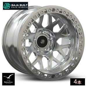 Baja Built �o�n�r���g Lite Brite Outlaw Forged Beadlock | Machined Raw (raw ring & aluminum bolts) �t�H�[�W�h�b���z�C�[�� ( 4�{ )