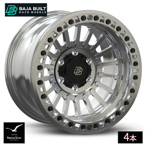 Baja Built �o�n�r���g Maverick Forged Beadlock | Machined Raw (raw ring & black bolts) �t�H�[�W�h�b���z�C�[�� ( 4�{ )