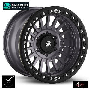 Baja Built �o�n�r���g Maverick Forged Beadlock | Satin Graphite (black ring & aluminum bolts) �t�H�[�W�h�b���z�C�[�� ( 4�{ )