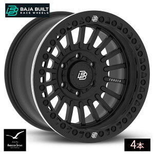Baja Built �o�n�r���g Maverick Forged Beadlock | Matt Black (black ring & black bolts) �t�H�[�W�h�b���z�C�[�� ( 4�{ )