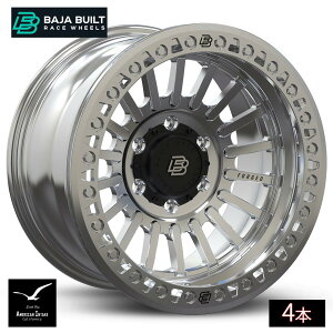Baja Built �o�n�r���g Maverick Forged Beadlock | Machined Raw (raw ring & aluminum bolts) �t�H�[�W�h�b���z�C�[�� ( 4�{ )