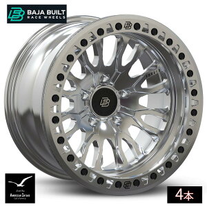 Baja Built �o�n�r���g Renegade Forged Beadlock | Machined Raw (raw ring & black bolts) �t�H�[�W�h�b���z�C�[�� ( 4�{ )