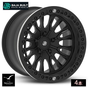Baja Built �o�n�r���g Renegade Forged Beadlock | Matt Black (black ring & black bolts) �t�H�[�W�h�b���z�C�[�� ( 4�{ )