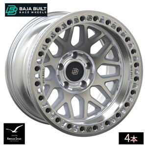 Baja Built �o�n�r���g Lite Brite Outlaw Cast Beadlock | Machined Raw (raw ring & black bolts) �L���X�g�z�C�[�� ( 4�{ )