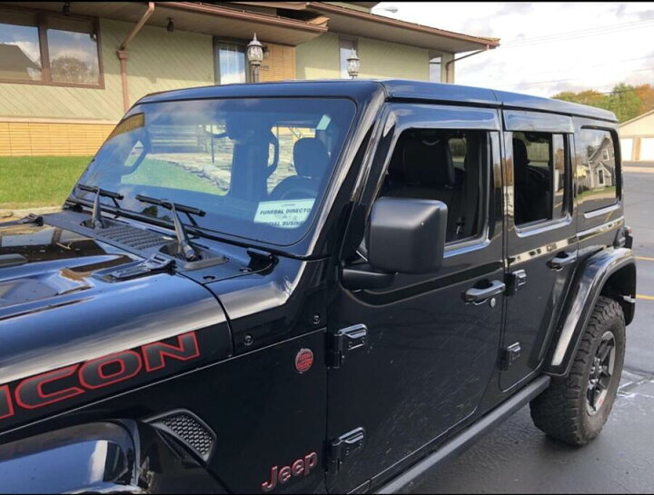 楽天市場】AVS ドアバイザー ジープ JEEP JL 新型ラングラー用 4枚 