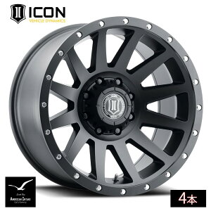 ICON VEHICLE DYNAMICS �A�C�R�� �r�[�N�� �_�C�i�~�N�X Compression | SATIN BLACK ( 4�{ )