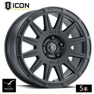 ICON VEHICLE DYNAMICS �A�C�R�� �r�[�N�� �_�C�i�~�N�X Ricochet | SATIN BLACK ( 5�{ )