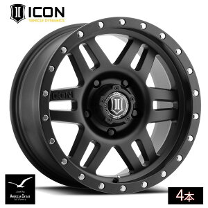ICON VEHICLE DYNAMICS �A�C�R�� �r�[�N�� �_�C�i�~�N�X Six Speed | SATIN BLACK ( 4�{ )