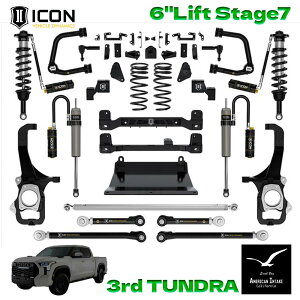 ICON VEHICLE DINAMICS 3rd�^���h�� ���t�g�L�b�g�b6 Stage 7�bSuspension System (Tubular / CDCV) K53277T