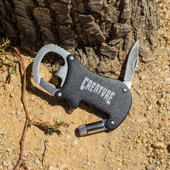 SWAT CARABINER KNIFE TOOL BLACK