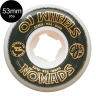 オージェイウィール OJ WHEELS53mm ELITE NOMADS 95A WHEELSウィール スケートボード エリート タイヤ 4…