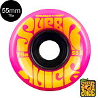 OJ WHEELS オージェイウィール55mm MINI SUPER JUICE 78A WHEELS PINKソフトウィール(4個セット)ピンク スーパージュース ホットジュース クルーザー ロングボード 移動 スケートボード スケボー sk8 skateboard タイヤ ローラー 車輪 静か 速い【2104】