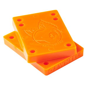 I[WFCEB[ OJ WHEELS3/8inch JUICE CUBES RISERS ORANGECU[pbh 2 N[U[ \tgEB[ XP[g{[h XP{[ sk8 skateboard