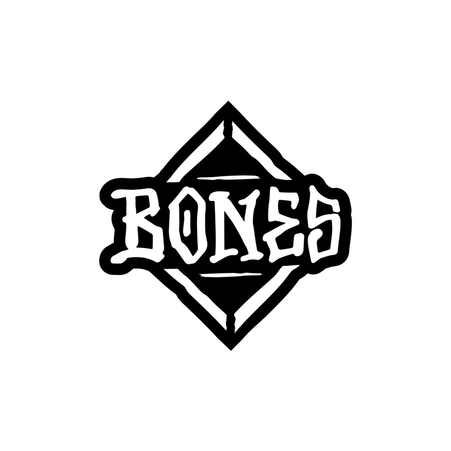 BONES WHEELS ボーンズ ウィール 3in 61％以上節約 DIAMOND STICKERステッカー ブラック スケートボード ホワイト 【楽天スーパーセール】 シール skateboard sk8 スケボー デカール