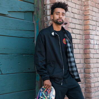 REVIVAL TRAVEL JACKET MENS BLACK