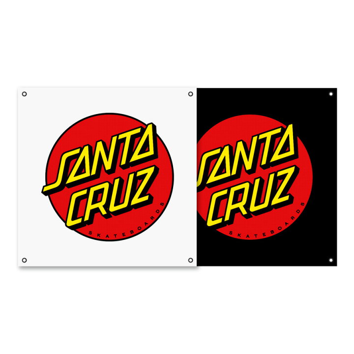 楽天市場】サンタクルーズ SANTA CRUZ36in x 36in CLASSIC DOT BANNER 