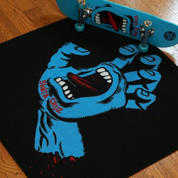楽天市場】サンタクルーズ SANTA CRUZSCREAMING HAND RUGラグマット 