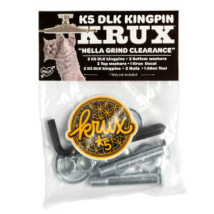 �N���b�N�X KRUXKRUX K5 DLK KINGPIN SET�L���O�s�� �i�b�g 2��1�Z�b�g �X�P�[�g�{�[�h1�䕪 �g���b�N ��C���i �L���O�i�b�g ���� �p�[�c �X�P�[�g�{�[�h �X�P�{�[ sk8 skateboard�y2212�z