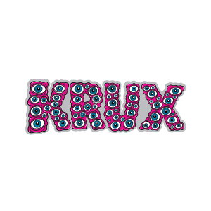 �N���b�N�X KRUX4in x 1.5in FOS EYEBALLS STICKER�X�e�b�J�[ �f�J�[�� �V�[�� �X�P�[�g�{�[�h �X�P�{�[ sk8 skateboard