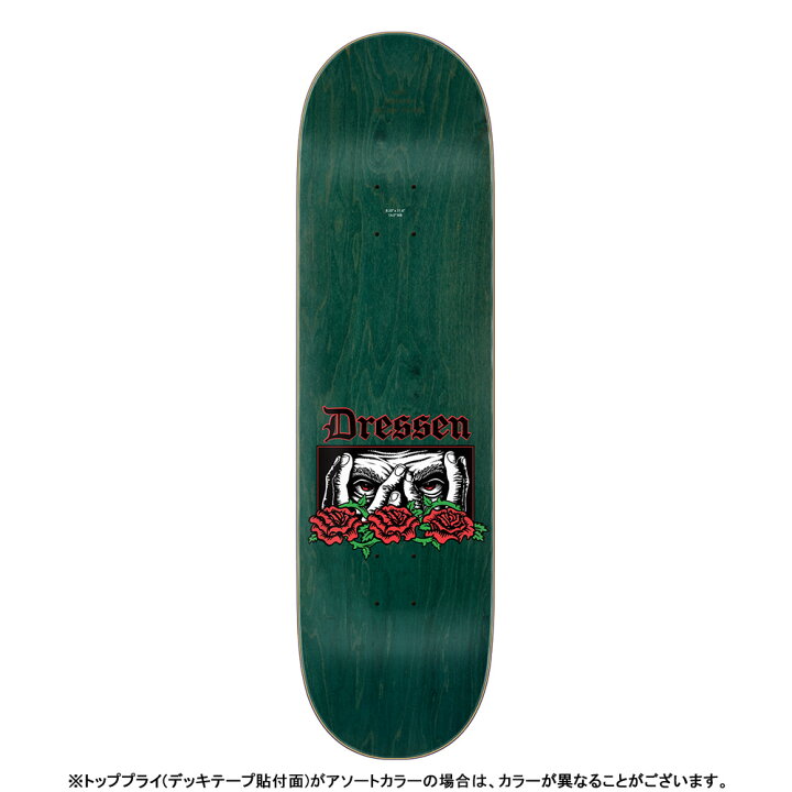 楽天市場】SANTA CRUZ サンタクルーズスケボー デッキ 8.5 DRESSEN 