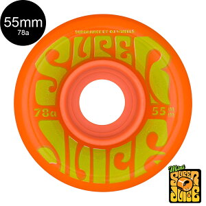 �I�[�W�F�C�E�B�[�� OJ WHEELS55mm MINI SUPER JUICE 78A WHEELS ORANGE/GREEN�\�t�g�E�B�[�� 4�Z�b�g �I�����W �X�[�p�[�W���[�X �z�b�g�W���[�X �N���[�U�[�����O�{�[�h �ړ� �X�P�[�g�{�[�h �X�P�{�[ sk