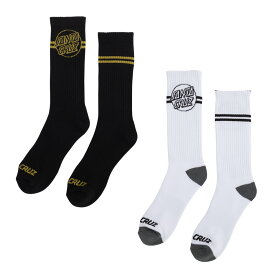 SANTA CRUZ サンタクルーズODYSSEY SOCKSソックス 1ペア 靴下 メンズ レディース ストリート スケーター ファッション スケートボード スケボー sk8 skateboard【23SM】