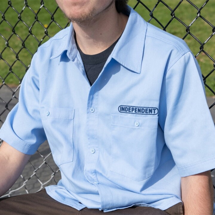 楽天市場】INDEPENDENT インディペンデントBASEPLATE S/S WORK TOPワークシャツ 半そで 半袖 Tシャツ メンズ スケートボード スケボー ストリート スケーター ファッション sk8 skateboard【23SS】 : American Street Style