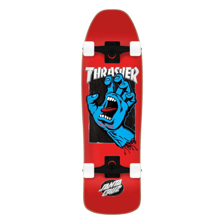 楽天市場】SANTA CRUZ サンタクルーズ9.35in THRASHER SCREAMING HAND 